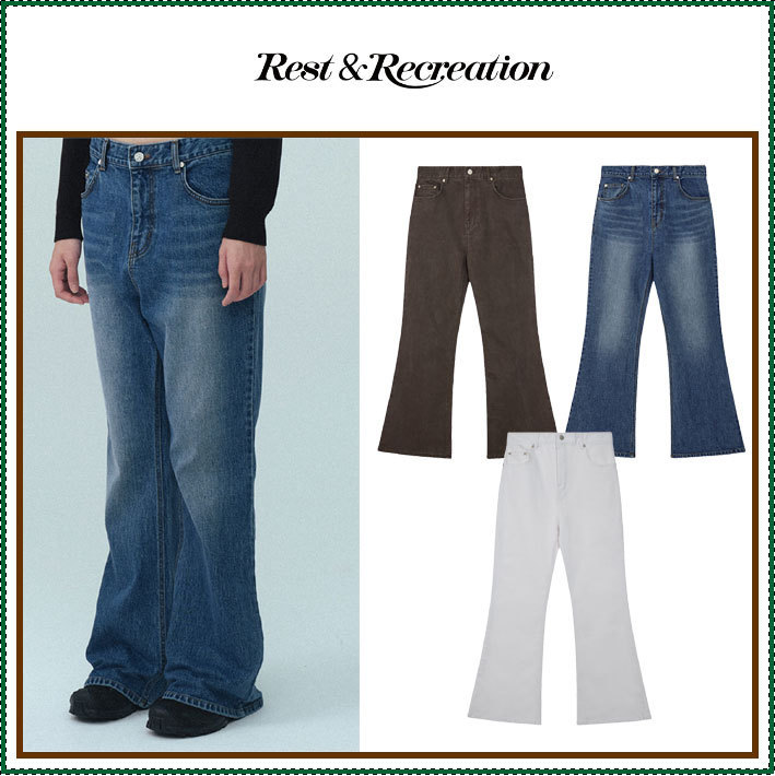 【Rest & Recreation】 WIDE FLARE JEANS / 追跡付