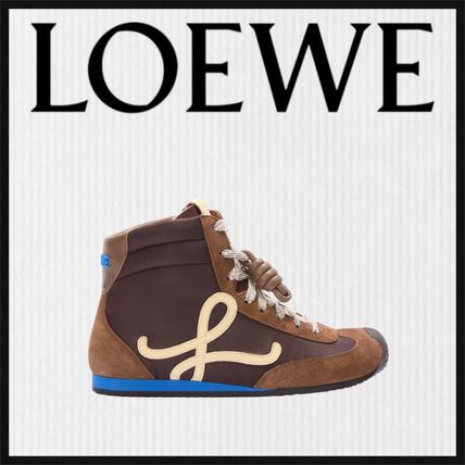 LOEWE ハイトップスニーカーロゴ入り 関税送料込み ハイトップスニーカー LOEWE(ロエベ) - 海外通販のBUYMA