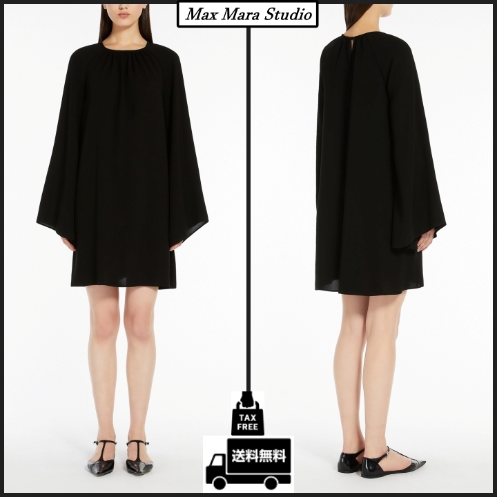 Max Mara Studio [マディア] トリアセテート チュニック ドレス