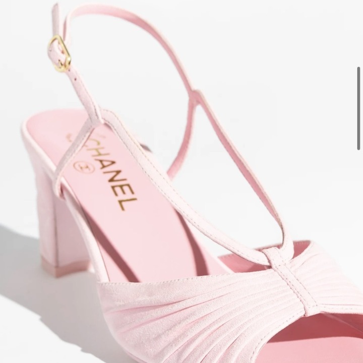 《人気☆》CHANEL サンダル スウェード キッドスキン