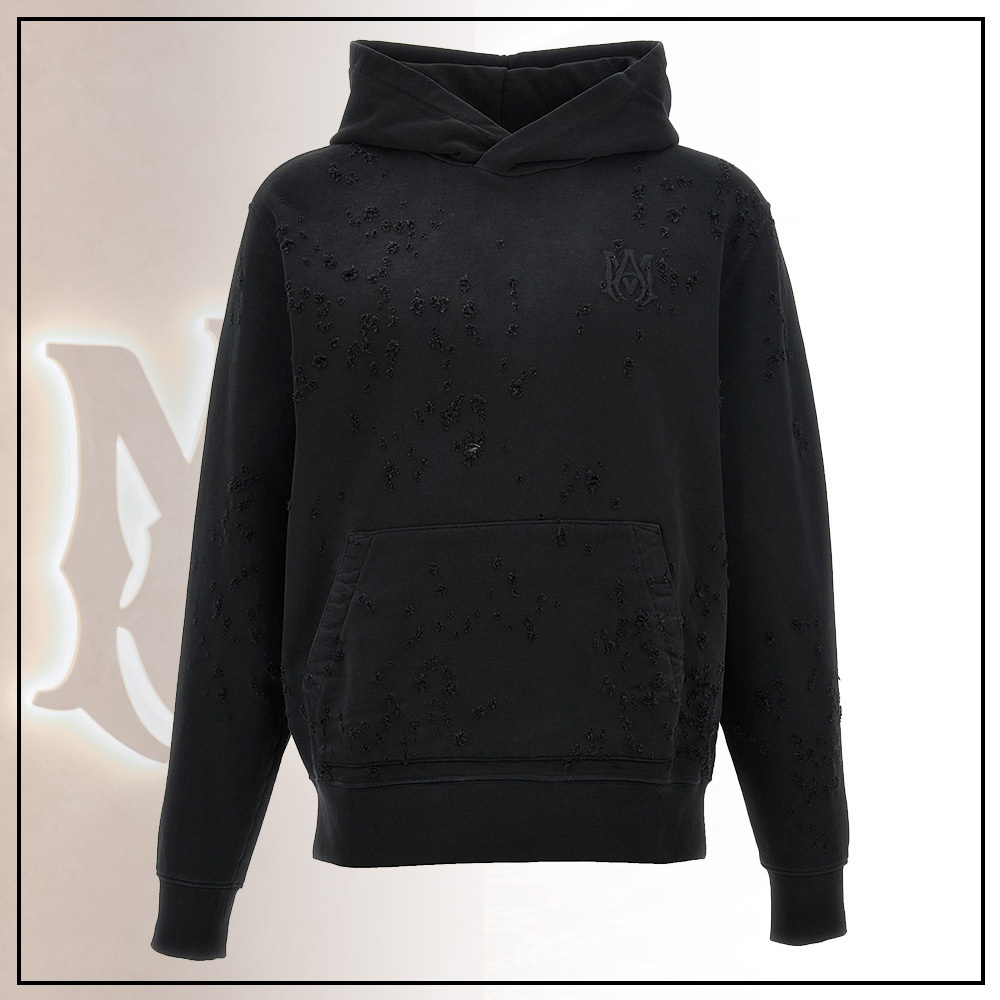 AMIRI マ・ショットガン グラフィック フーディー パーカー