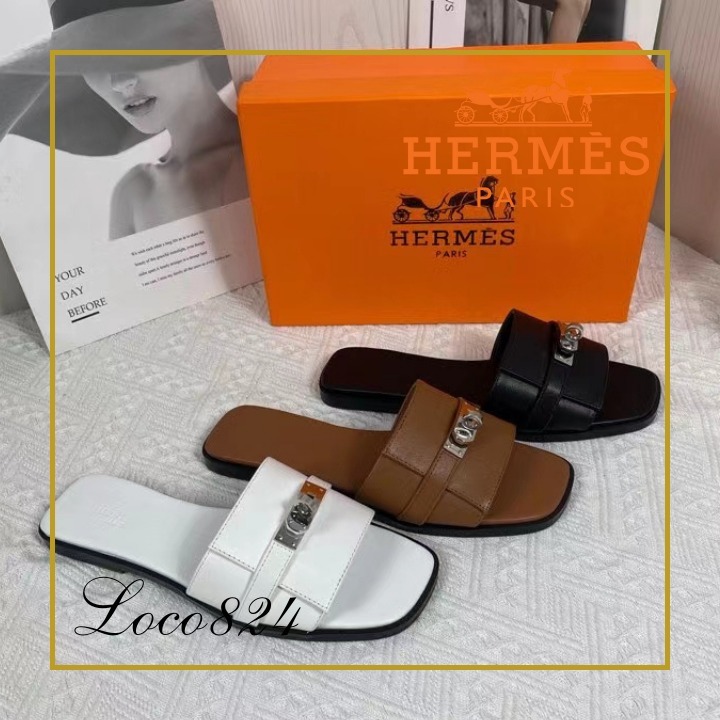 【エレガントな足元に♪】エルメス サンダル Guilia HERMES