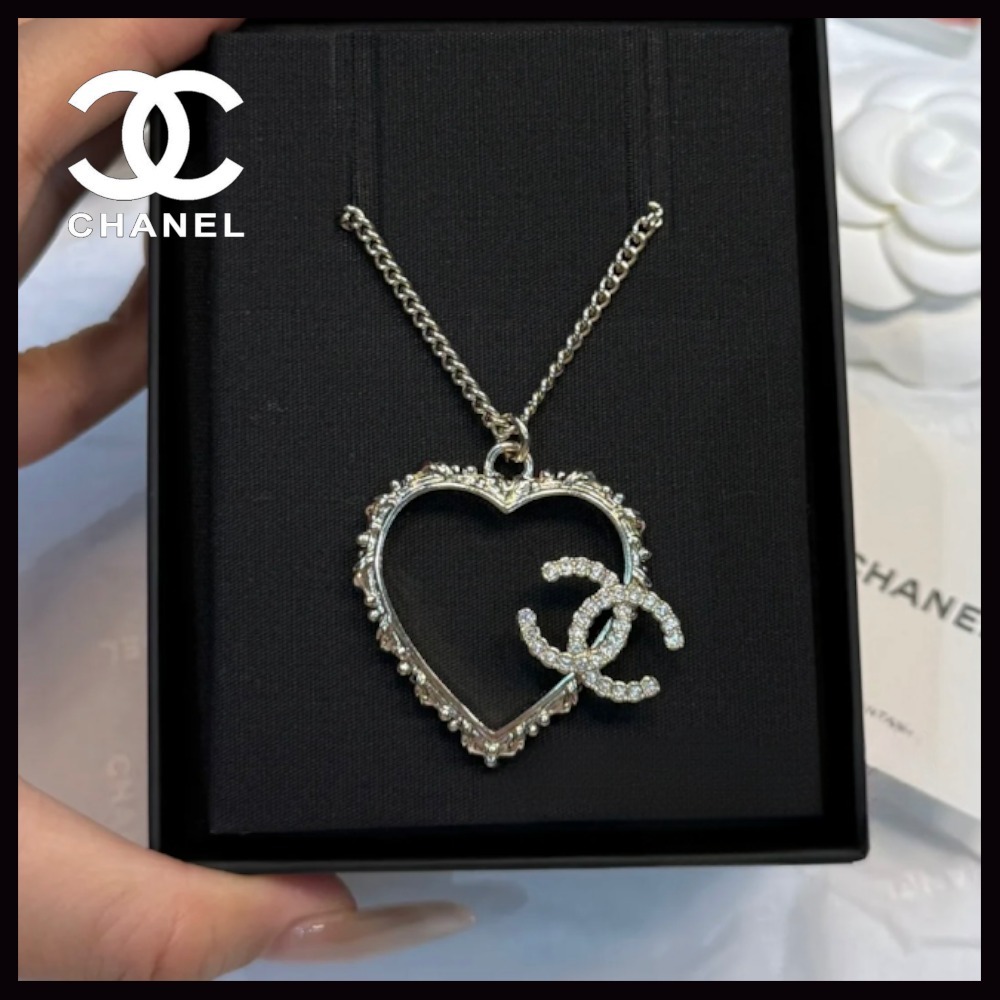 【ハートが輝く♪】 CHANEL ネックレス