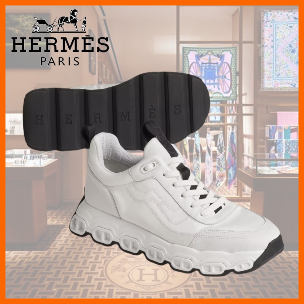 【普段使いで大活躍☆】HERMES インパルス スニーカー メンズ