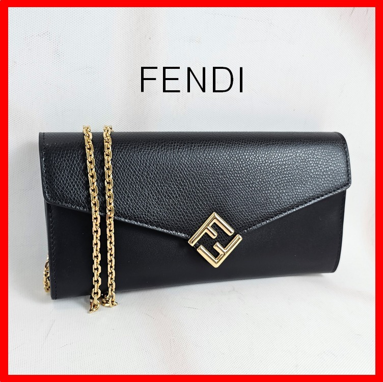 ☆人気☆【FENDI】☆ショルダーバッグ チェーンウォレッ.ト☆BK