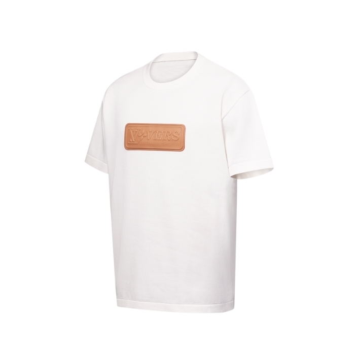 《オシャレ男子》Louis Vuitton VVNパッチ 半袖 コットンTシャツ