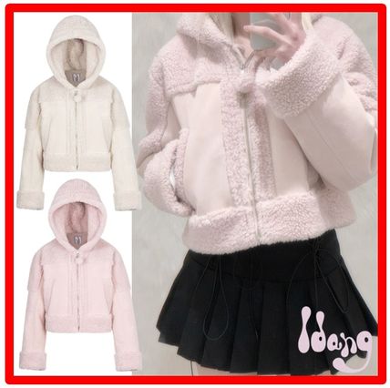 極美品♡韓国 スタイルナンダ ピンク ウールロングコート