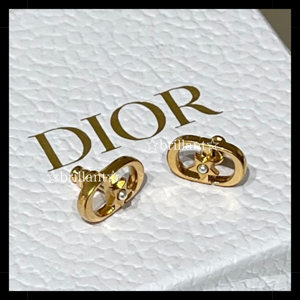 【★国内発送★】DIOR Petit CD Bee スタッドピアス