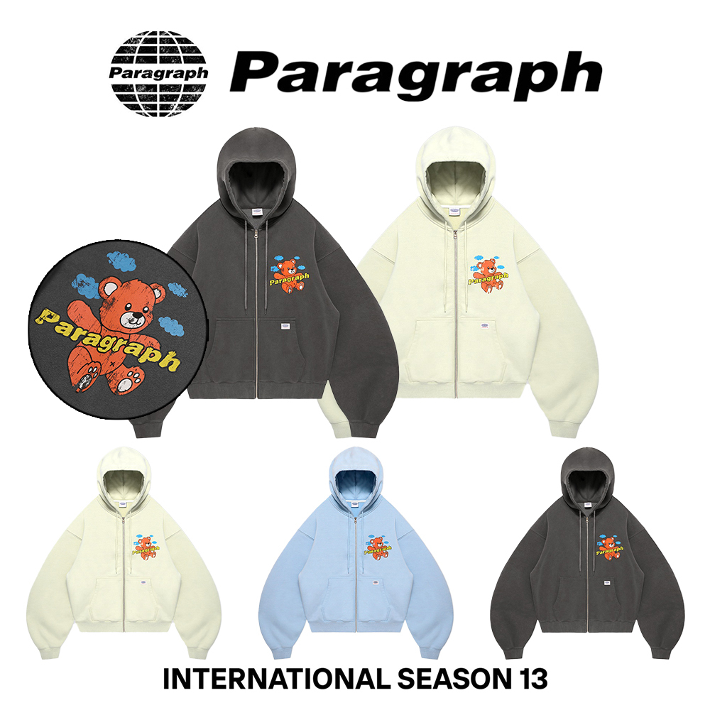 【Paragraph】25SS★ No.15 BABY BEAR ZIP HOODIE