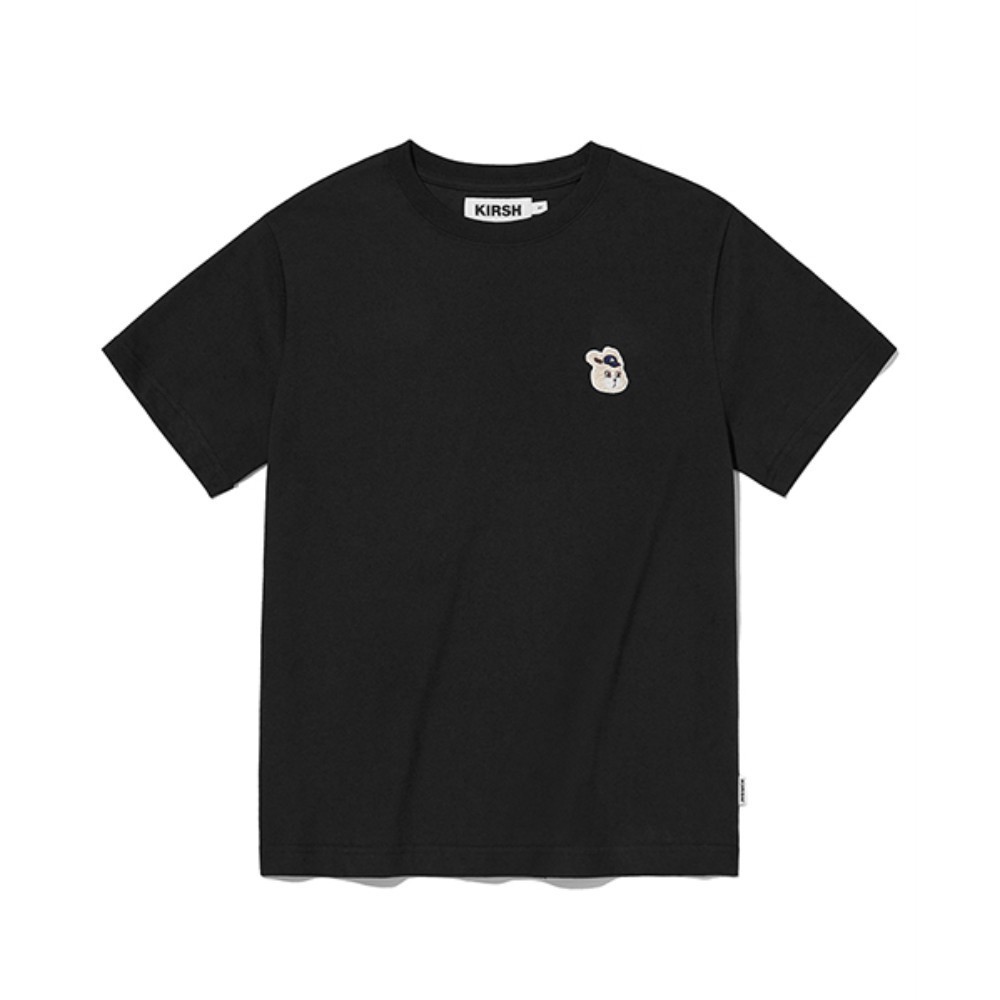 Tシャツ・カットソー KIRSH Witty Bunny Wappen T-Shirt Black