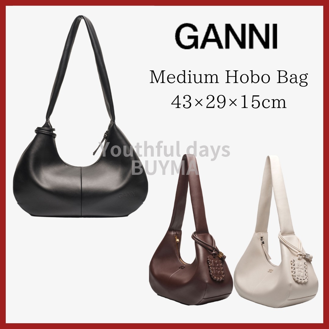 大人気☆ Ganni Medium Hobo Bag