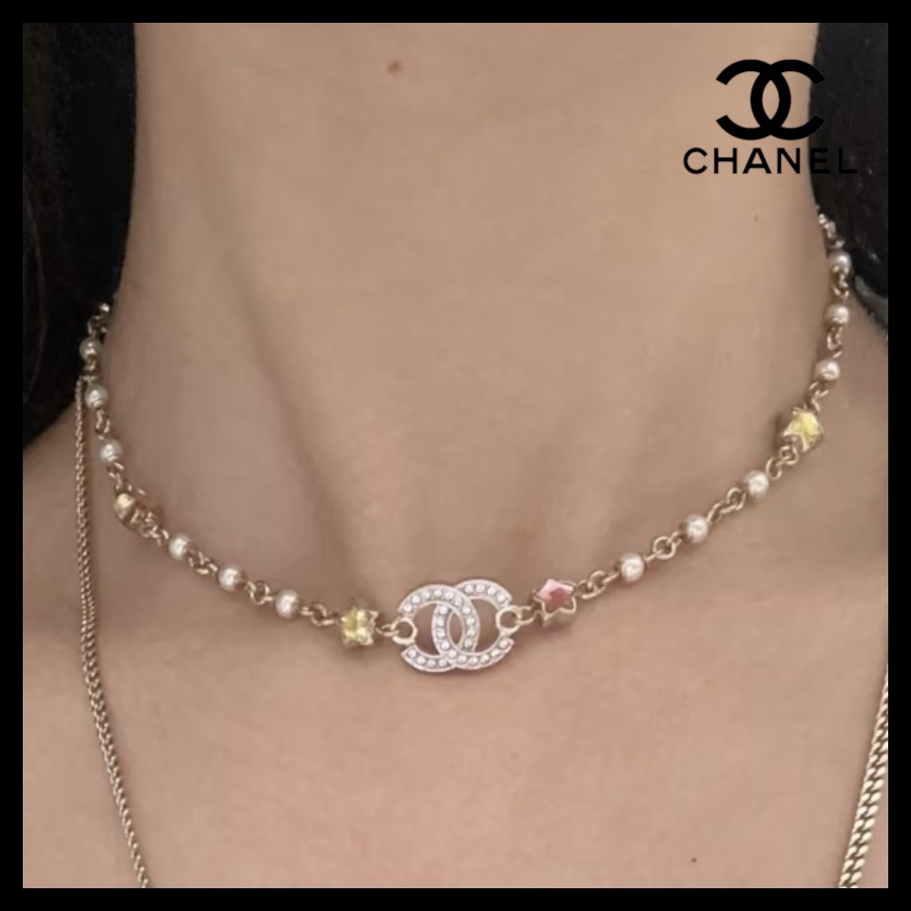 【首元のアクセントに♡】CHANEL★CCマーク ネックレス