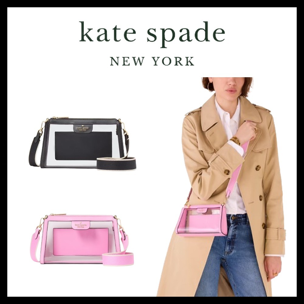 【Kate Spade】Clare Clear Small Crossbody ◆国内発送◆