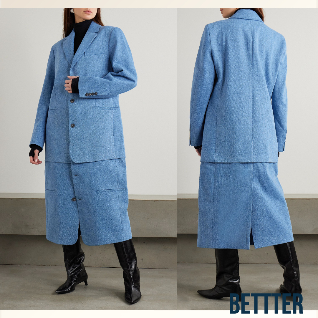 日本未入荷ブランド《BETTTER》Atlasレイヤードデニムコート