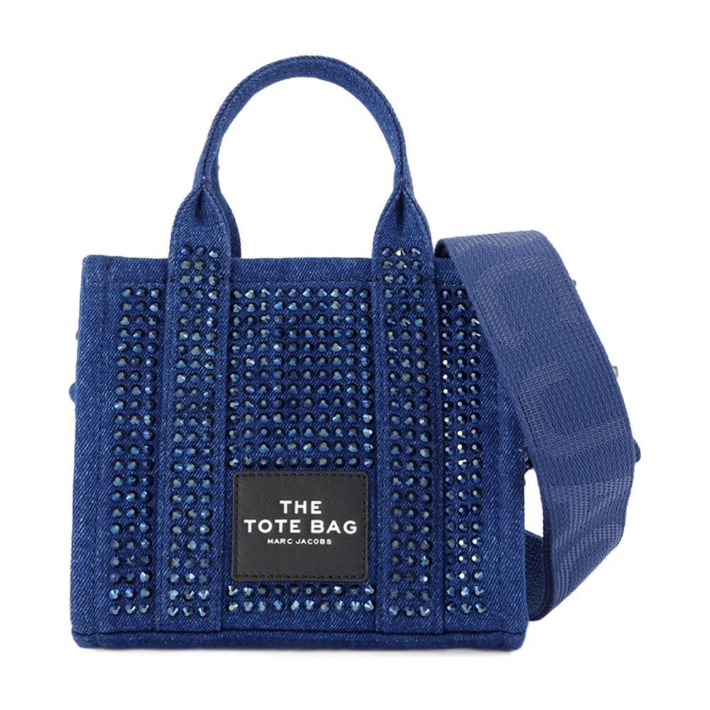 ショルダーバッグ・ポシェット The Crossbody Tote - Marc Jacobs - Cotton - Blue