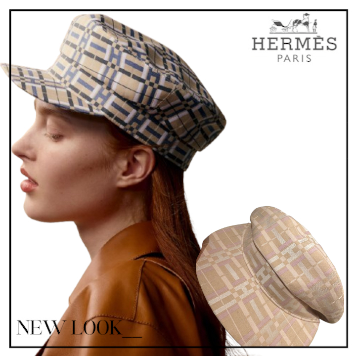 遊び心も品格も【HERMES】ドーヴィルH キルト キャスケット 外出のお供に!】HERMES キャスケット ドーヴィル・Hキルト
