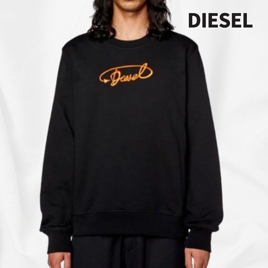 DIESEL アートワーク Ginn L6 ロゴ スウェット 関税送料込