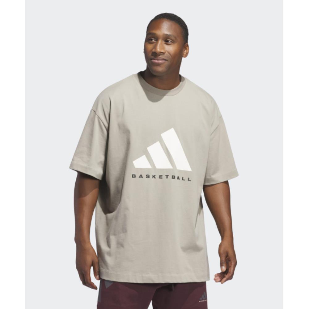 アウターその他 ADIDAS Basketball Tee Putty Beige JD6127