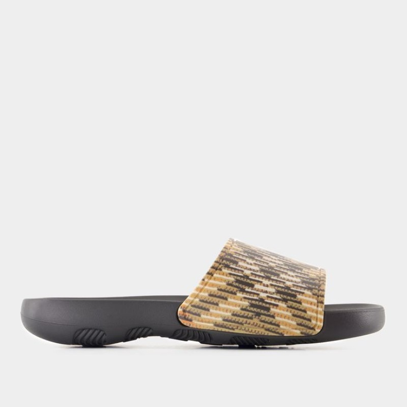 サンダル・ミュール Burberry Dive Check sandals - Burberry - Synthetic - Beige