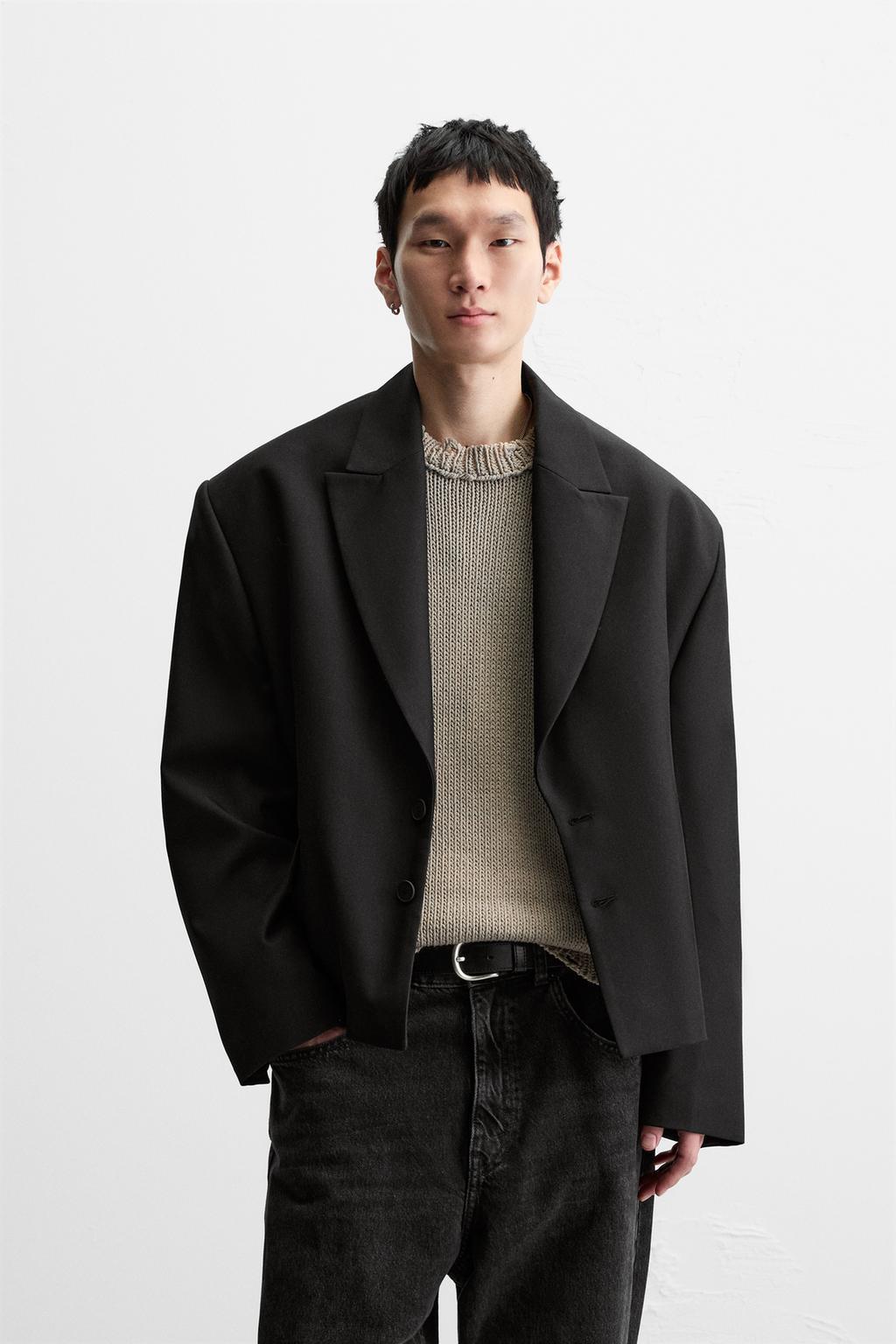 ☆ドイツ発*ZARA*新作*ベーシックブレザー/BLACK☆ ベーシックブレザー - ブラック | ZARA Japan / 日本