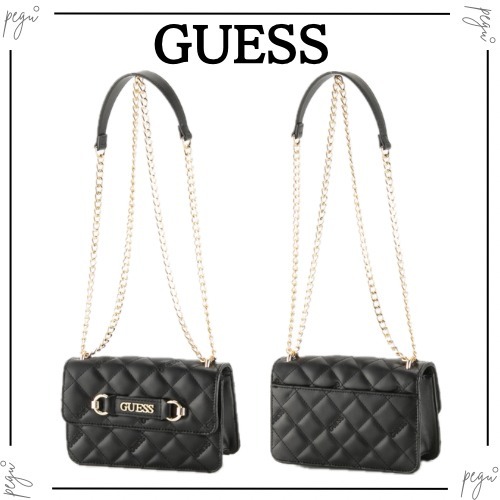 【Guess】国内発送 ショルダーバッグ FIDDLEWOOD チェーンバッグ