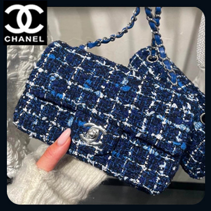 かわいいツイード♪【 CHANEL 】 ミニフラップバック♡