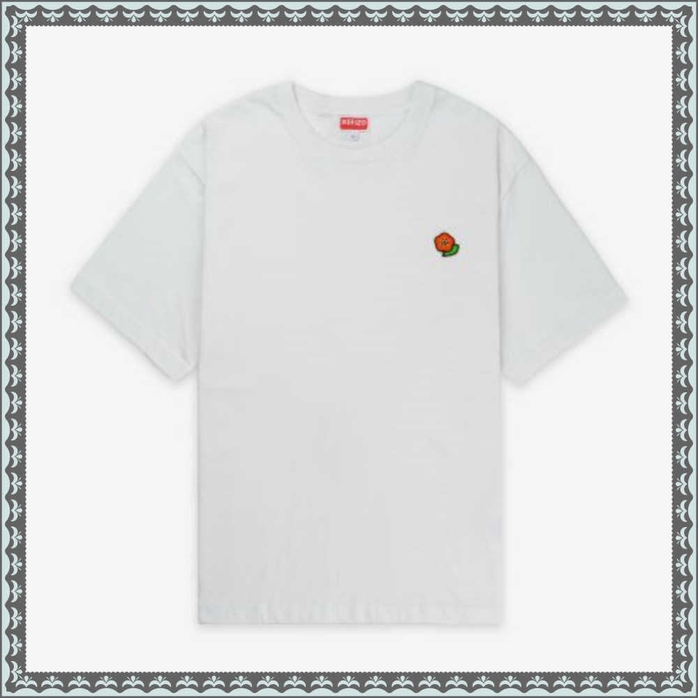 ★KENZO★ Gods Kenzo Pop Short Sleeve T-Shirt Off White FF55