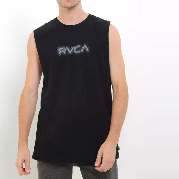 RVCA☆Suds Muscle バックプリント シングレット タンクトップ RVCA☆Suds Muscle バックプリント シングレット タンクトップ
