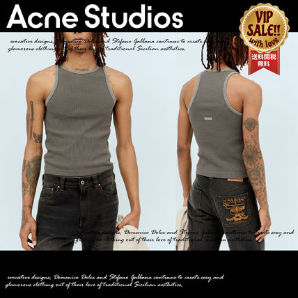 Acne Studios - タンクトップ - ブラック