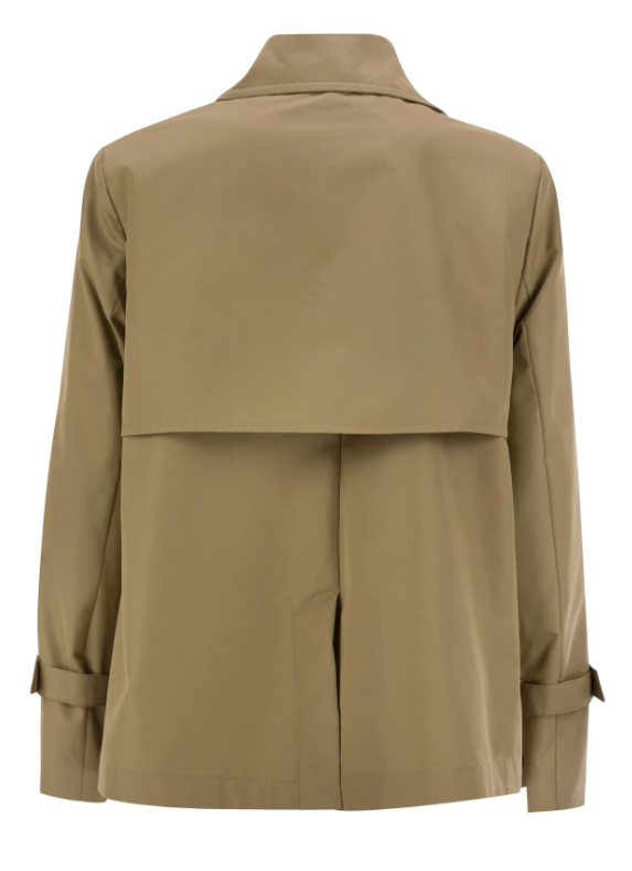 【Weekend Max Mara】[ビリア] コットン ショート トレンチ ビリア] テクニカル コットン ギャバジン ショート トレンチ
