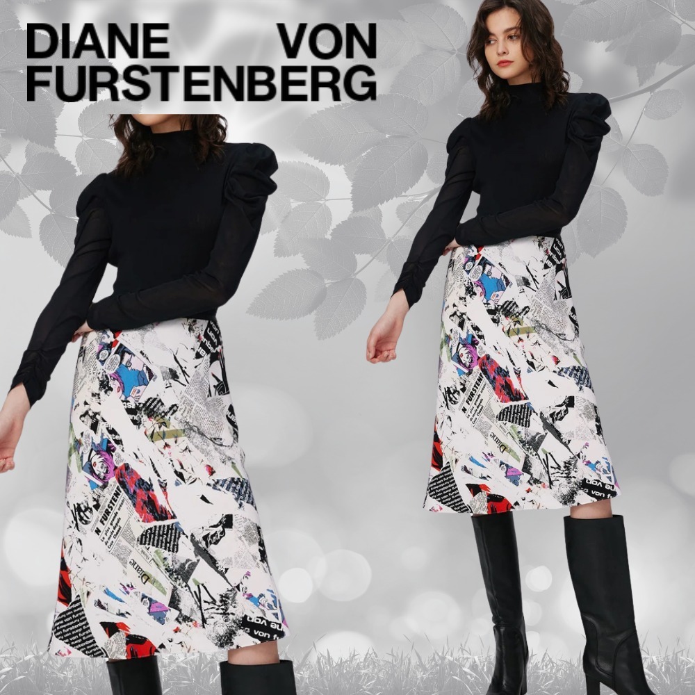 【関税込】DVF★エレガントで毎日が特別に★大人気メイ スカート