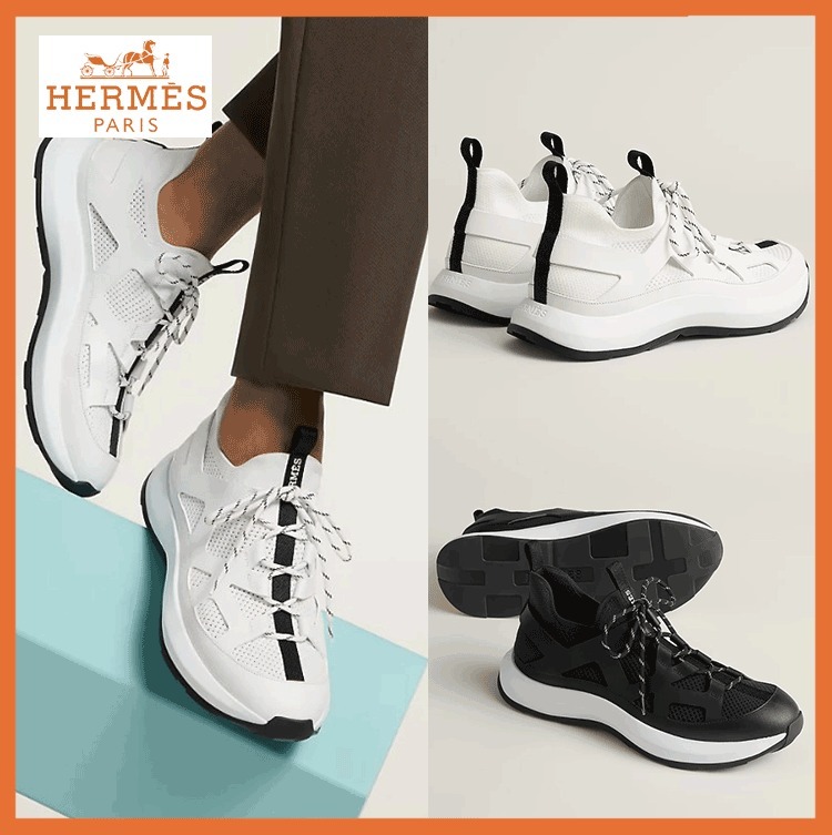 【軽量で履きやすさ抜群☆】HERMES スニーカー カタナ