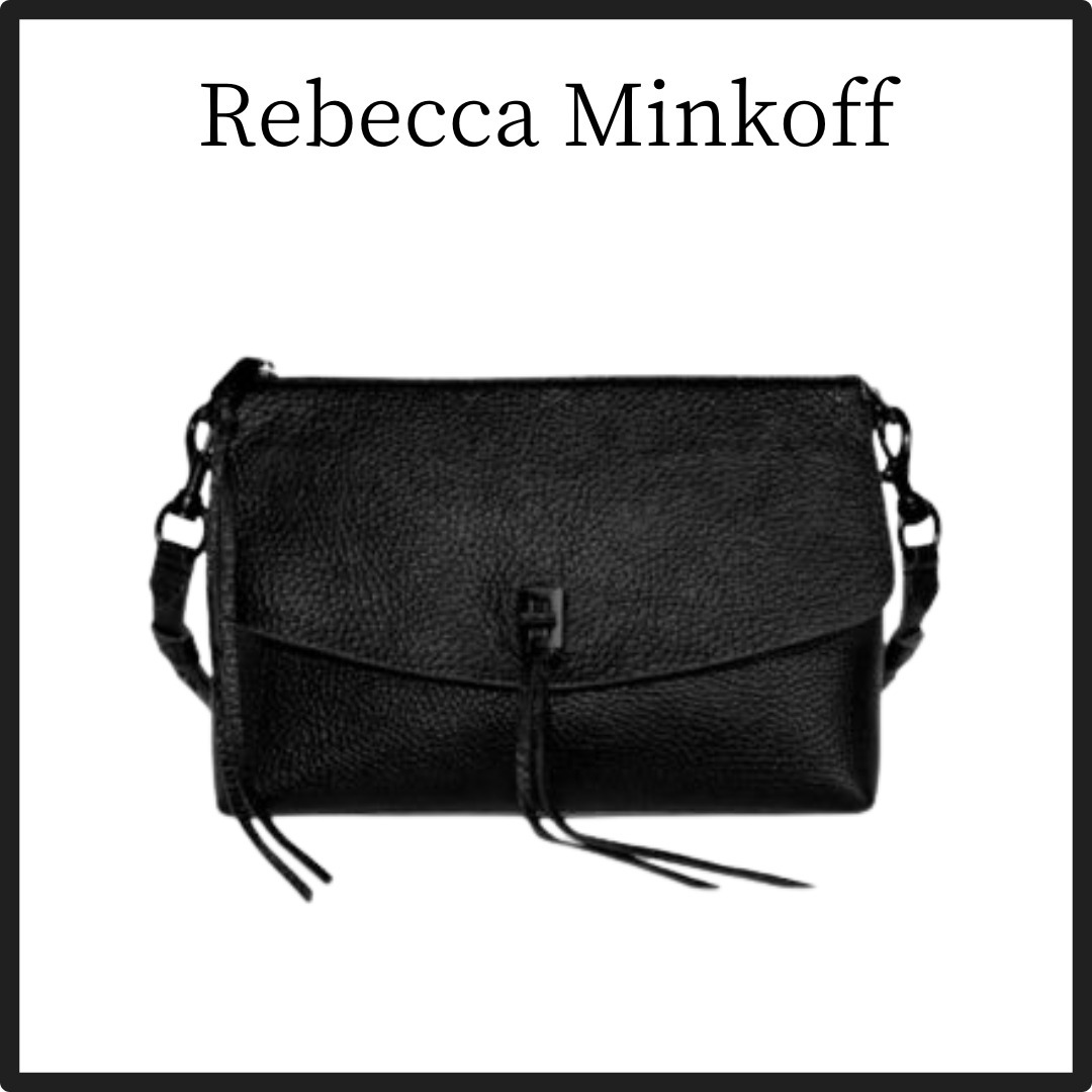 Rebecca Minkoff スモールトップジップレザーショルダーバッグ