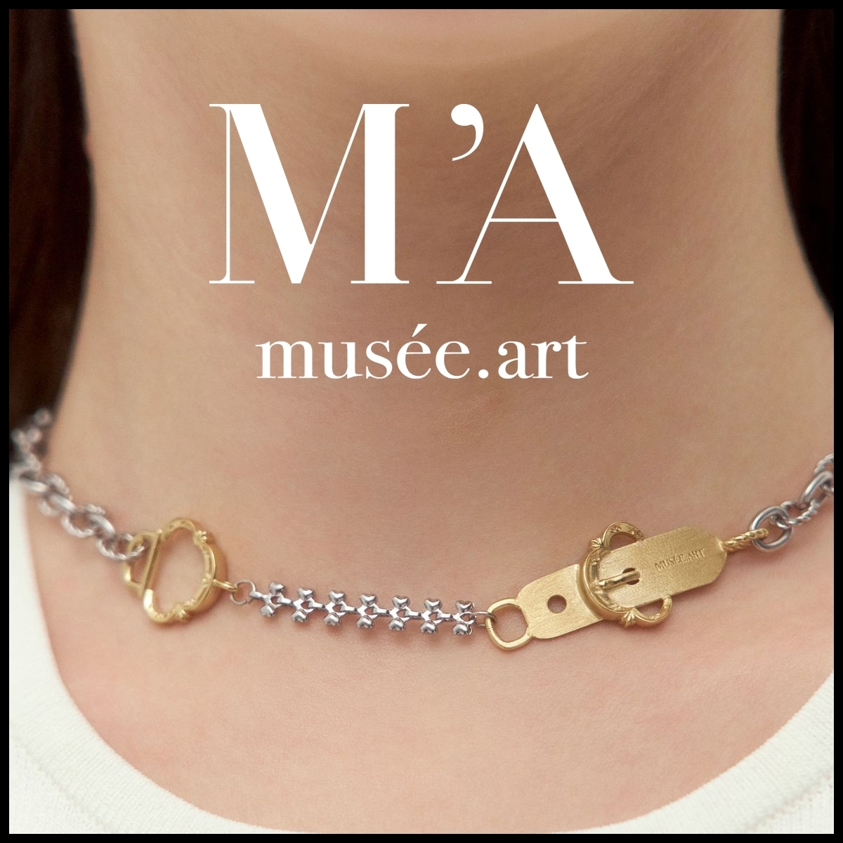 MUSEE ART ■Belt Vintage Necklace ネックレス