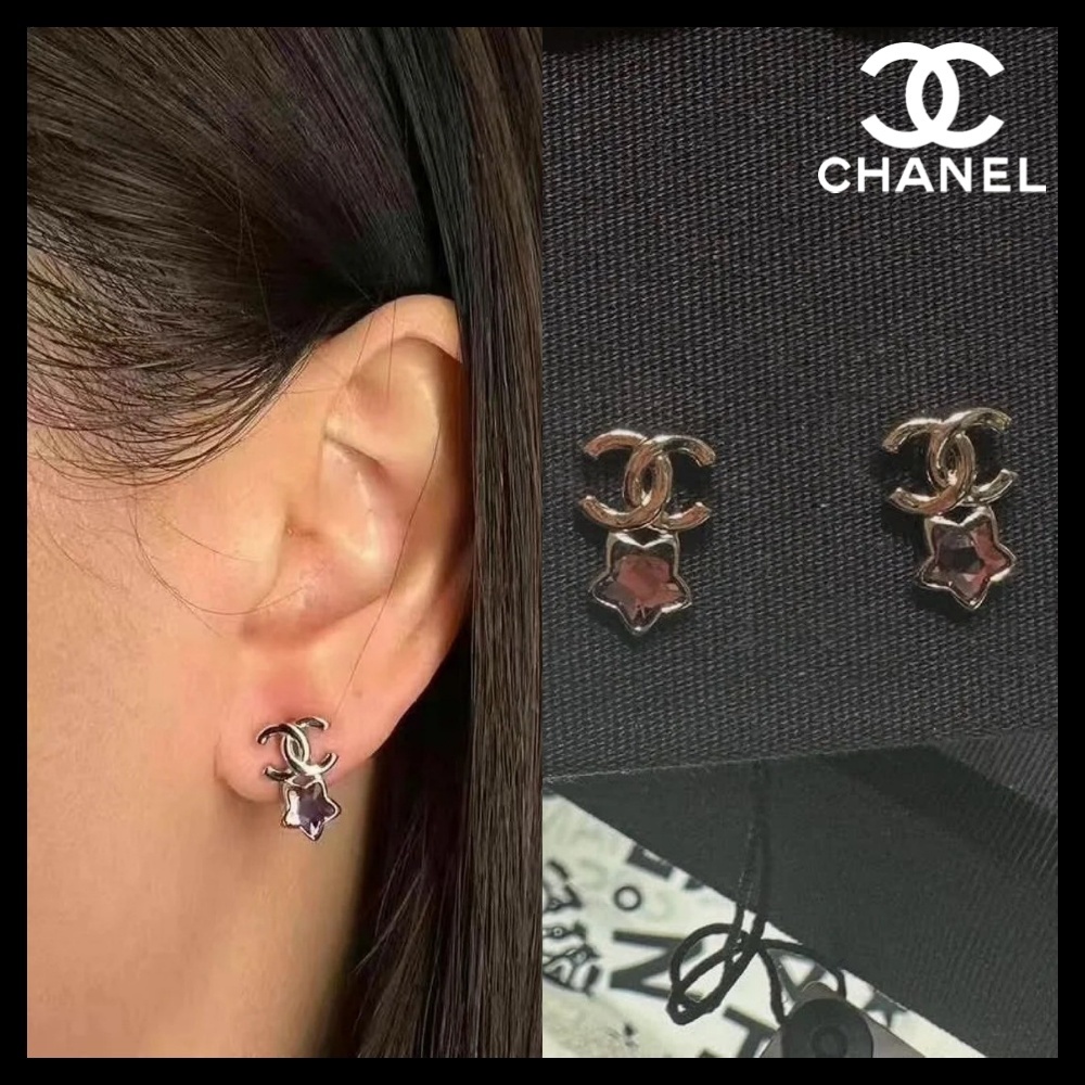 上品な☆】CHANEL クローバー ピアス