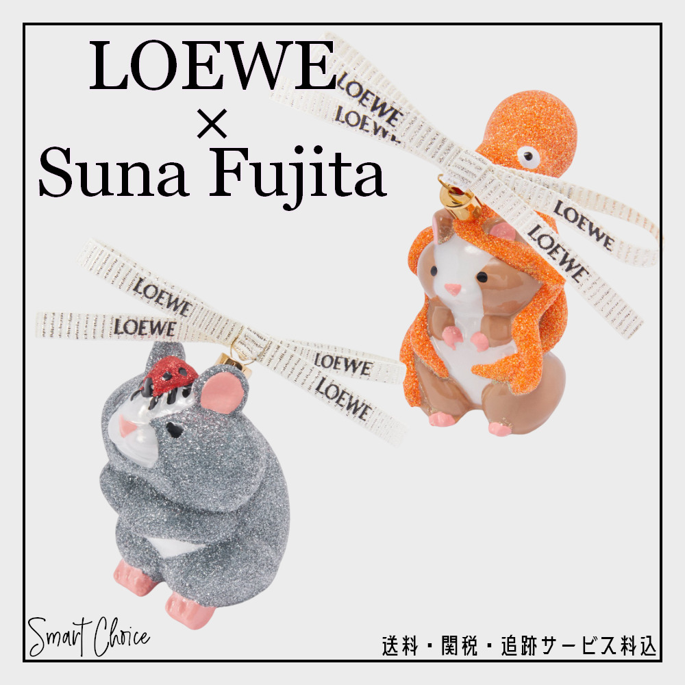 【LOEWE x Suna Fujita】ハムスター ボーブル (ブローングラス)