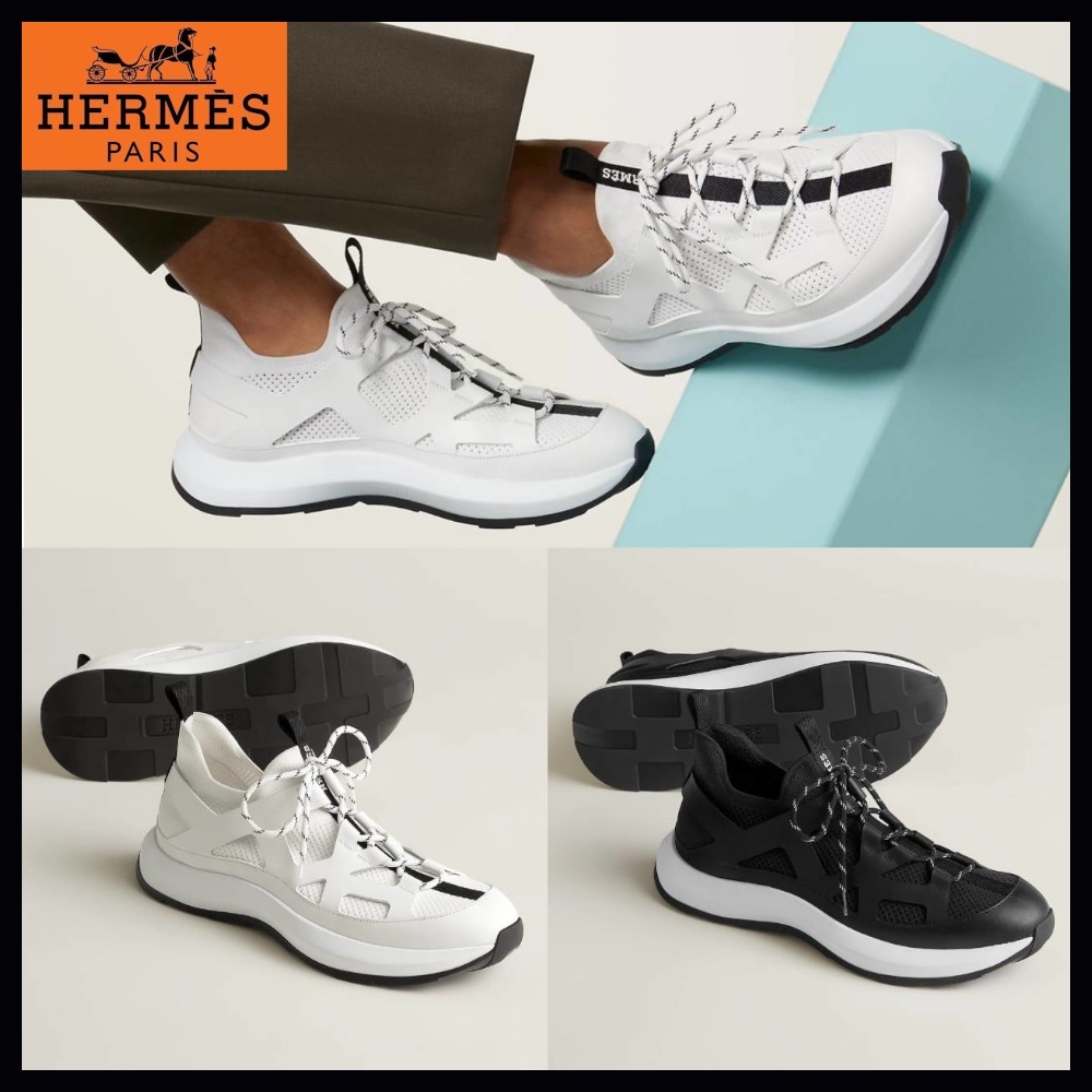 【さりげなく、魅力的♡】HERMES スニーカー☆