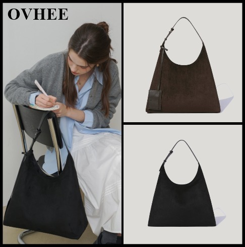 OVHEE オヴェイ Flume Suede Hobo Bag ハンドバッグ