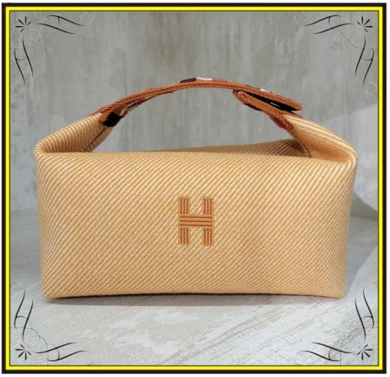 【HERMES】エルメス Bride-a-Brac ポーチ ウール