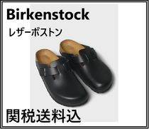 BIRKENSTOCK(ビルケンシュトック) サンダル 【数量限定】ビルケンシュトック Boston ボストン レザー 黒