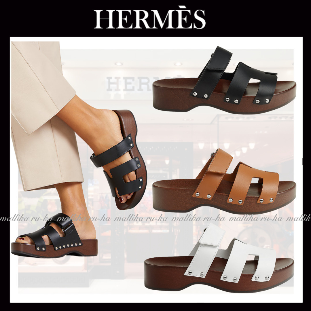 こなれた大人カジュアル☆【HERMES】 サボ コス サンダル