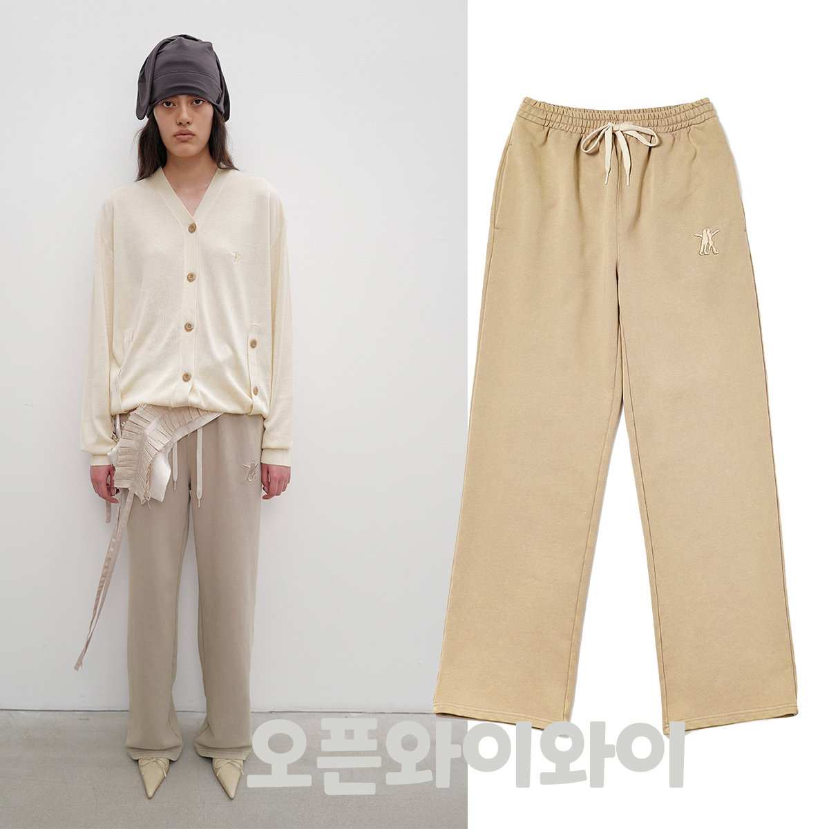 [OPEN YY] / ☆ 25SS CLASSIC LOUNGE PANTS / BEIGE
