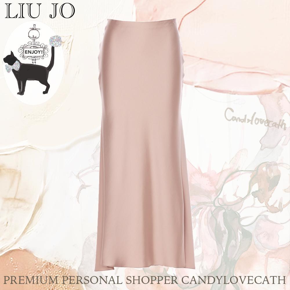 スカート LIU JO SATIN EFFECT SKIRT