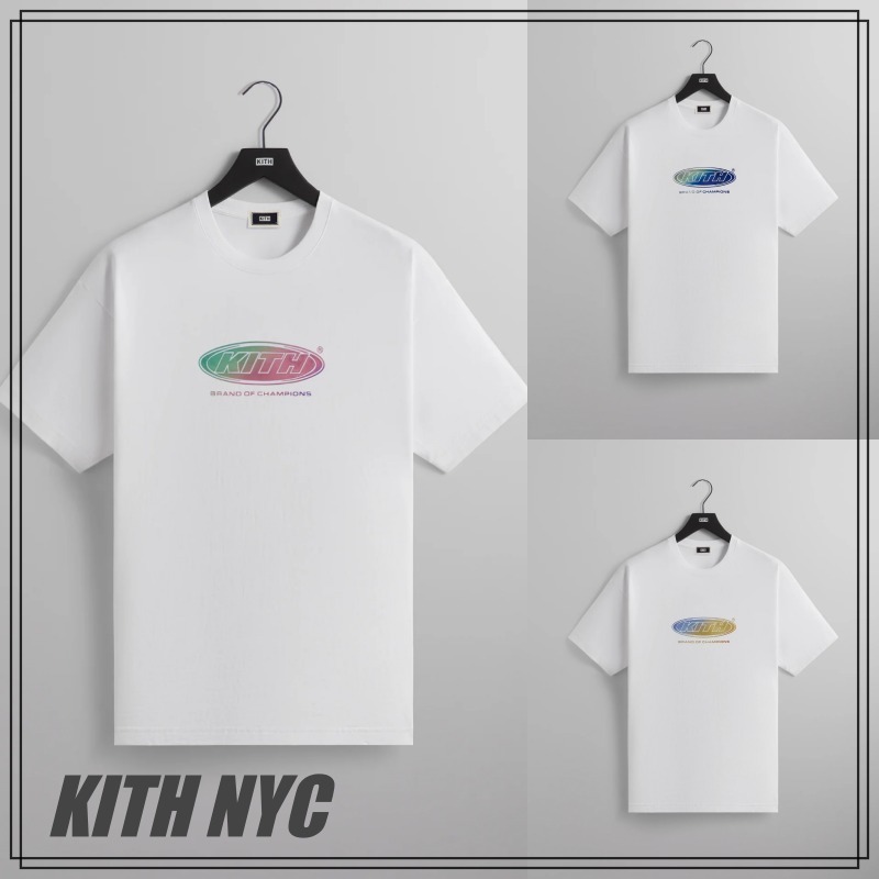 KITH NYC サーキットロゴ入り半袖Tシャツ 関税送料込み