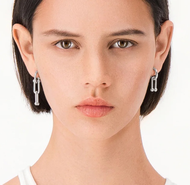 フランス発 ☆Justine Clenquet☆ Hanel アシンメトリ ピアス