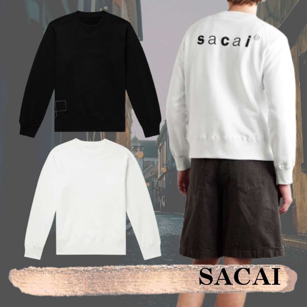 Sacai☆関税込み☆+ WTAPSコットンジャージー スウェットシャツ