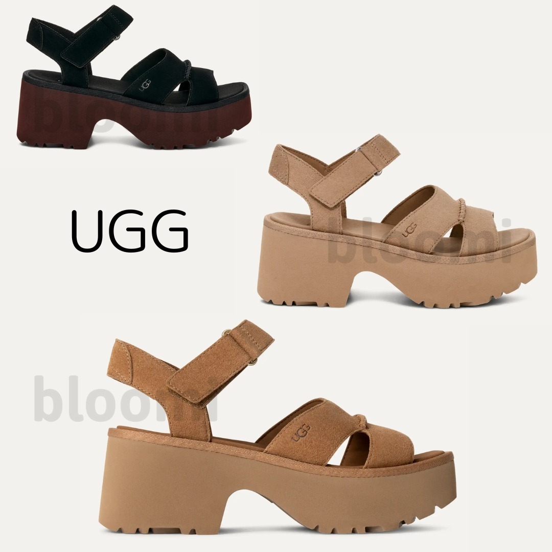 【UGG】Heights Ankle Strap プラットフォームサンダル