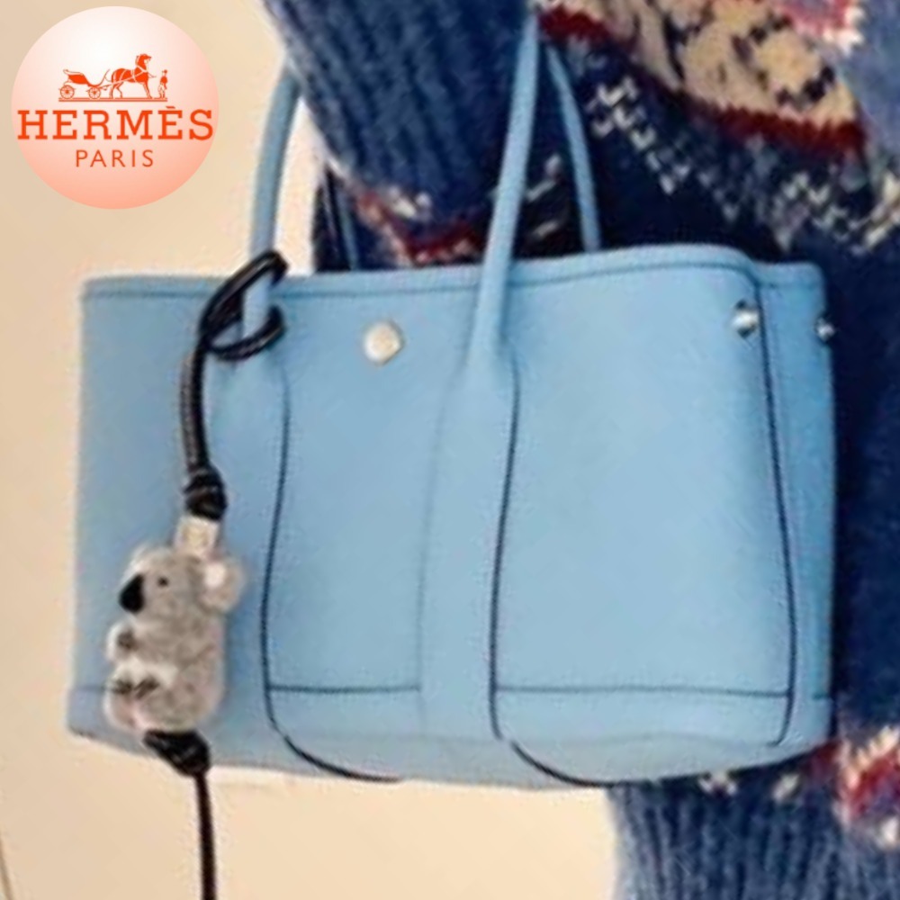 【ちょうどいいサイズの美ブルー】HERMES ミニガーデンパーティ