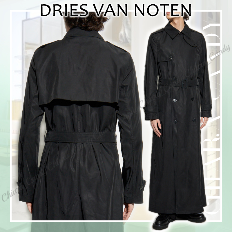 Dries Van Noten トレンチコート イエロー アウター・ジャケット