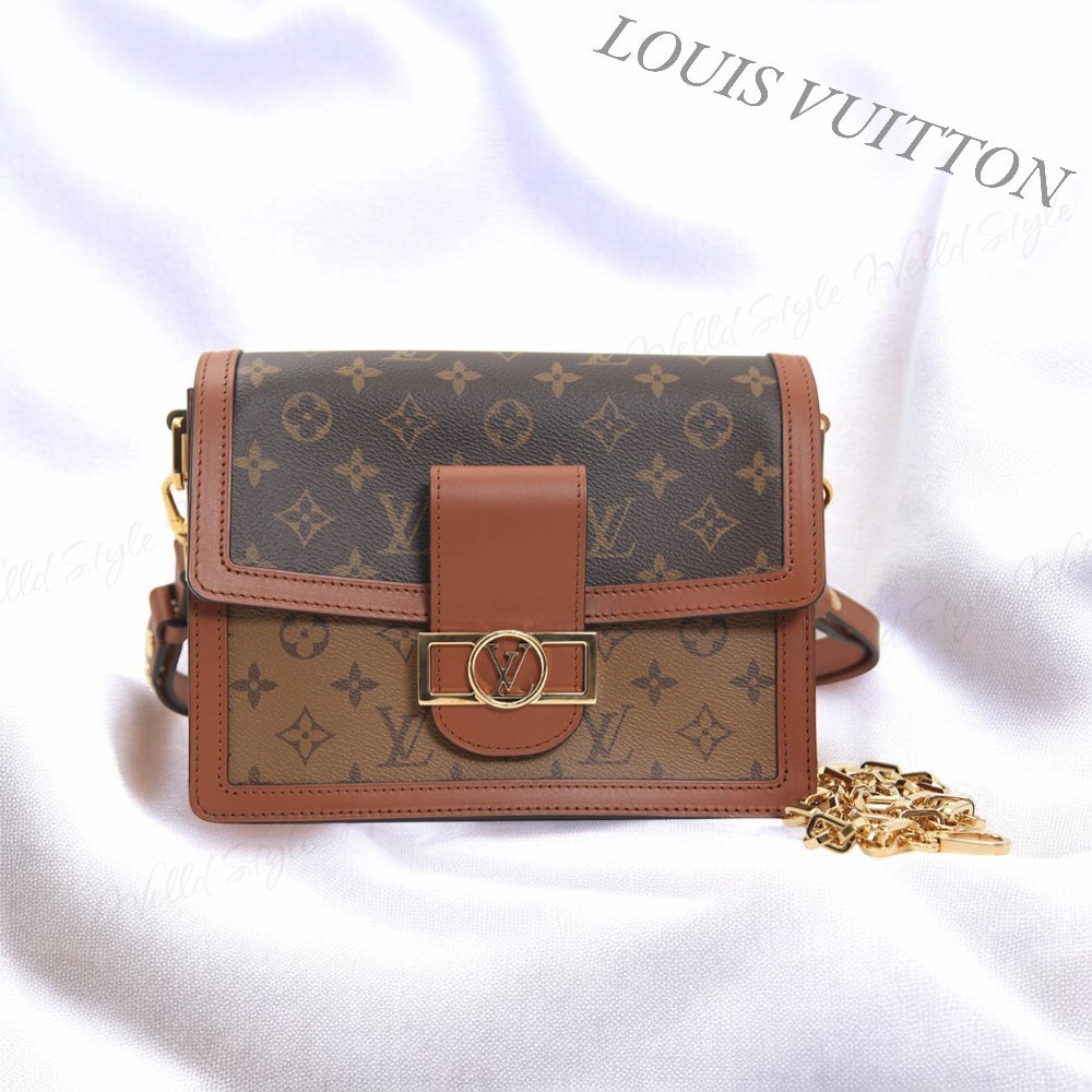 関税・送料込【Louis Vuitton】ドーファンMMショルダーバッグ